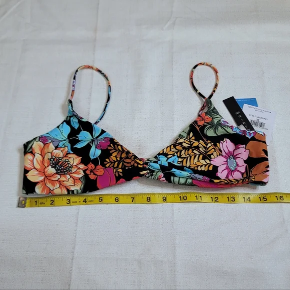 O'Neill Reina Tropical Malibu Bikini Top Size XL - Picture 11 of 12